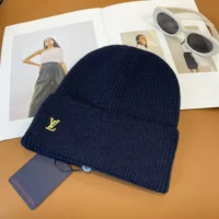 Louis Vuitton Unisex LV Spark Beanie-Navy M93285 (1)