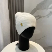 Louis Vuitton Unisex LV Spark Beanie-White M77882 (1)