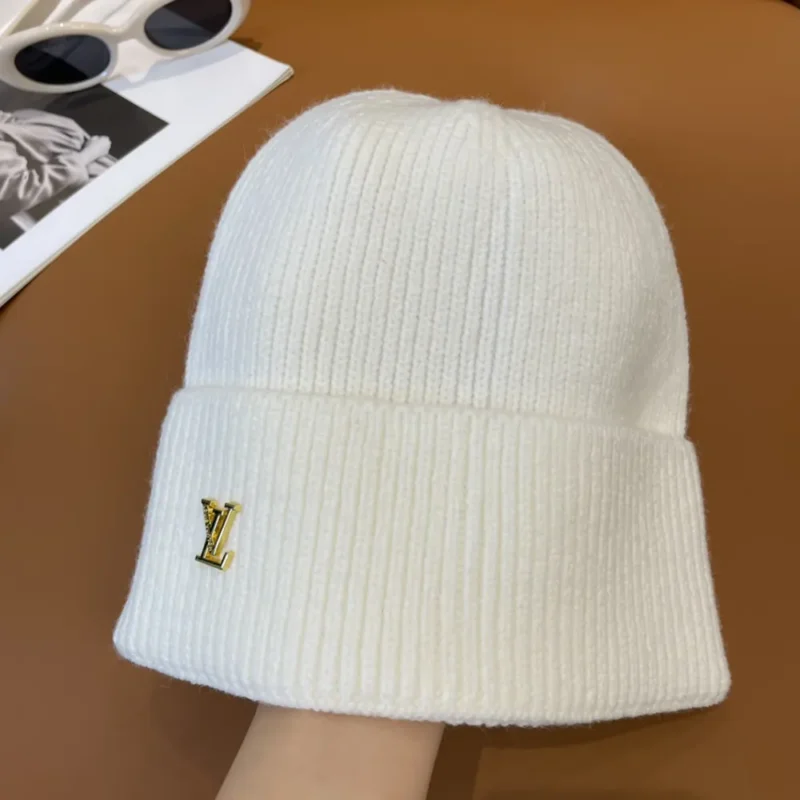 Louis Vuitton Unisex LV Spark Beanie-White M77882