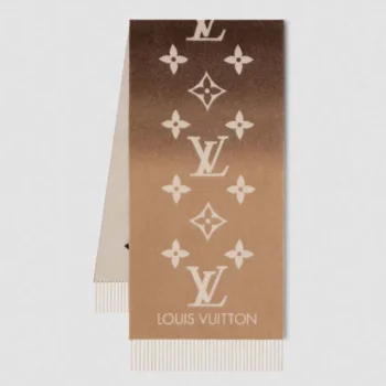 Louis Vuitton Unisex Reykjavik Gradient Scarf -Beige M76637