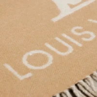 Louis Vuitton Unisex Reykjavik Gradient Scarf -Beige M76637 (1)