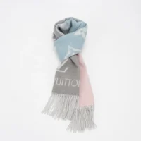 Louis Vuitton Unisex Reykjavik Gradient Scarf -Blue M70868 (1)