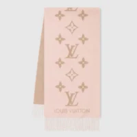 Louis Vuitton Unisex Reykjavik Scarf-Pink M78908