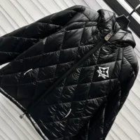 Louis Vuitton Women Diamond Ripstop Puffer Jacket 1AGAQC (1)