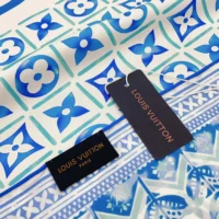 Louis Vuitton Women LV Tiles Square 90-Blue M73333 (1)