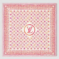 Louis Vuitton Women LV Tiles Square 90-Pink M77219