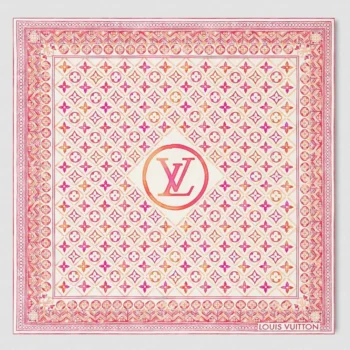 Louis Vuitton Women LV Tiles Square 90-Pink M77219