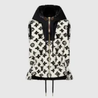 Louis Vuitton Women Monogram Teddy Peplum Gilet1AGBHY