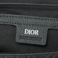 Dior Men Hit the Road Messenger Bag with Flap Black Dior Gravity Leather (1)