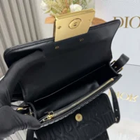 Dior Women Miss Dior Flap Bag Black Quilted Miss Dior Allover Calfskin (1)