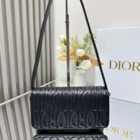 Dior Women Miss Dior Flap Bag Black Quilted Miss Dior Allover Calfskin (1)