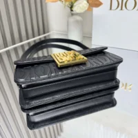 Dior Women Miss Dior Flap Bag Black Quilted Miss Dior Allover Calfskin (1)