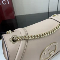 Gucci Women Blondie Small Shoulder Bag 815715AAEEX6705 (1)