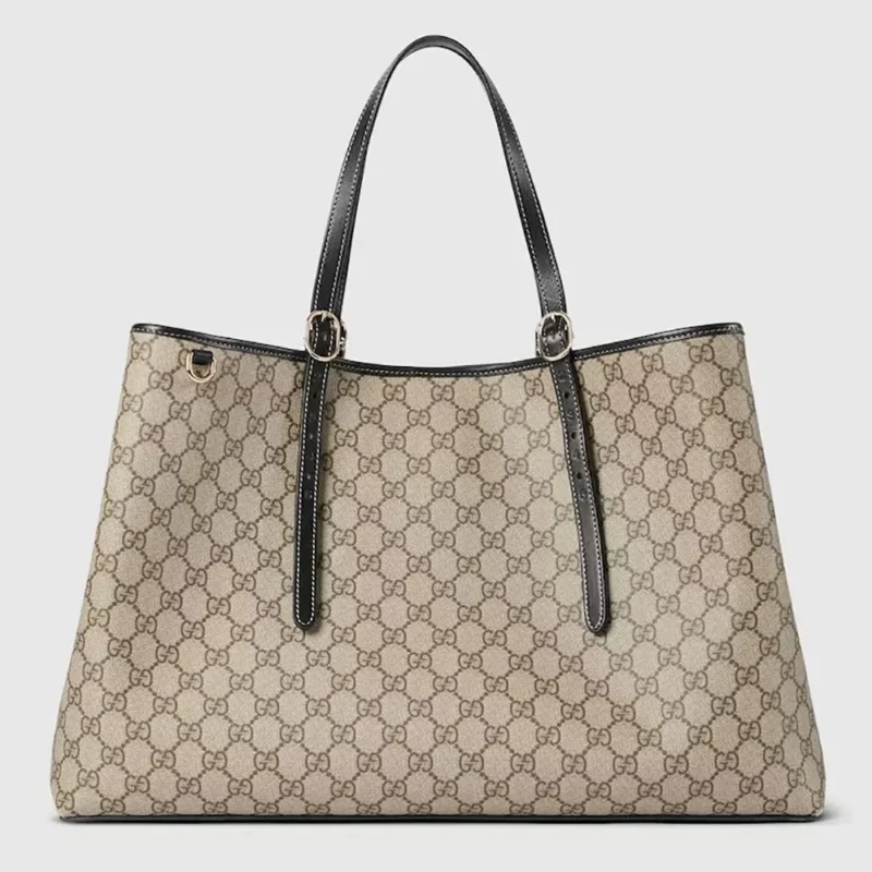 Gucci Women GG Emblem Large Tote Bag 815212FAD6L9741