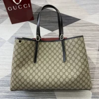 Gucci Women GG Emblem Large Tote Bag 815212FAD6L9741 (1)