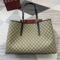 Gucci Women GG Emblem Large Tote Bag 815212FAD6L9741 (1)