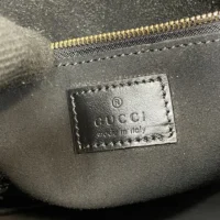 Gucci Women GG Emblem Medium Shoulder Bag-Black 815216AAEC21000 (1)