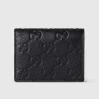 Gucci Women GG Emblem Mini Wallet 815901AAEEM1000 (1)