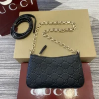 Gucci Women GG Emblem Super Mini Bag 815278AAEEM1000 (1)