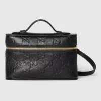 Gucci Women GG Emblem Super Mini Bag 815949AAEEM1000