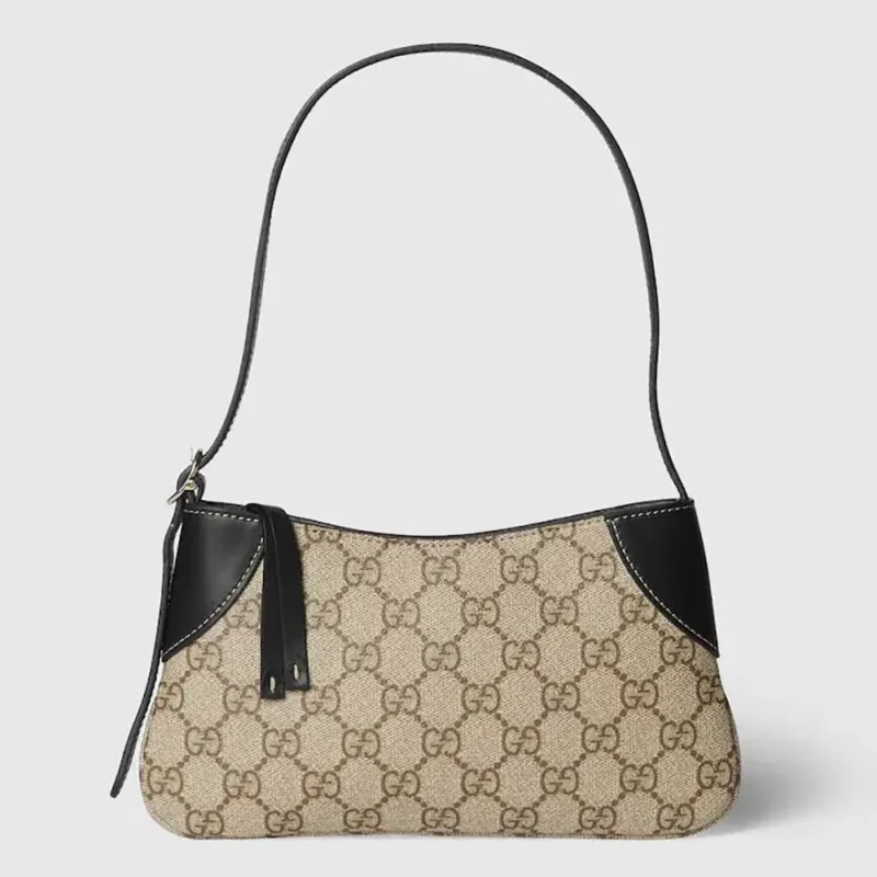 Gucci Women GG Emblem Super Mini Shoulder Bag 820696FAD6L9741