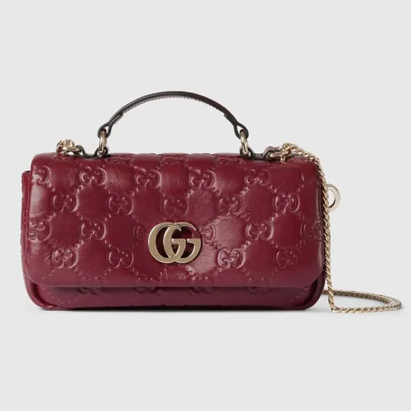 Gucci Women GG Milano Mini Top Handle Bag 806017AAD5U6207