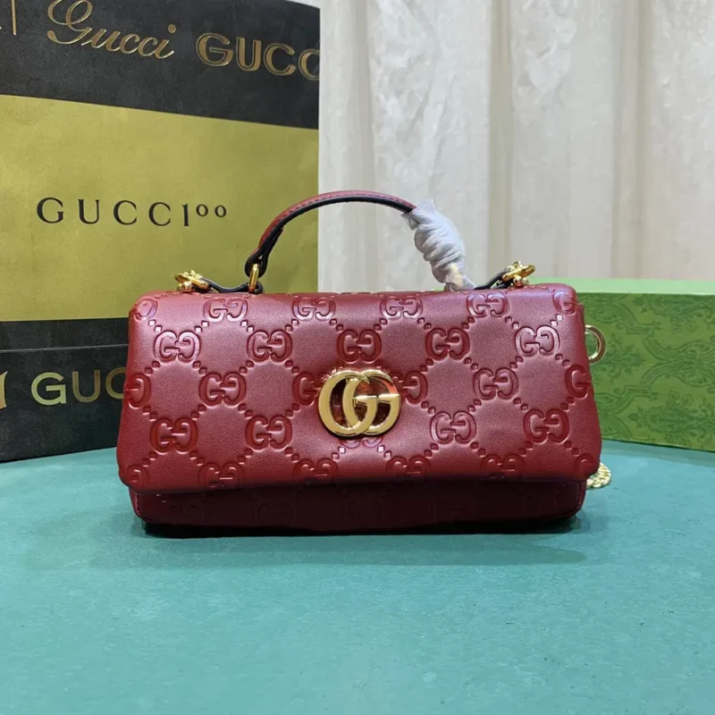 Gucci Women GG Milano Mini Top Handle Bag 806017AAD5U6207