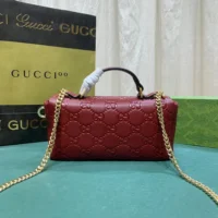 Gucci Women GG Milano Mini Top Handle Bag 806017AAD5U6207 (1)