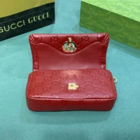 Gucci Women GG Milano Mini Top Handle Bag 806017AAD5U6207 (1)