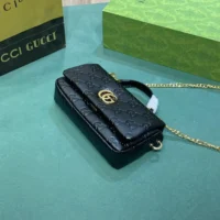 Gucci Women GG Milano Mini Top Handle Bag-Black 806017AAD5U1000 (1)