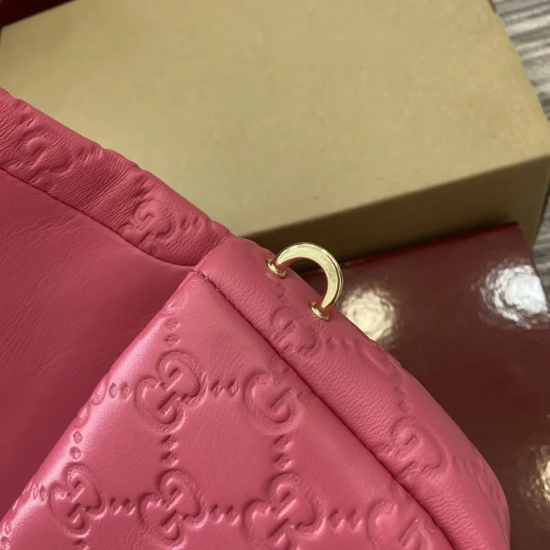 Gucci Women GG Milano Mini Top Handle Bag Pink-806017AAD5U6627