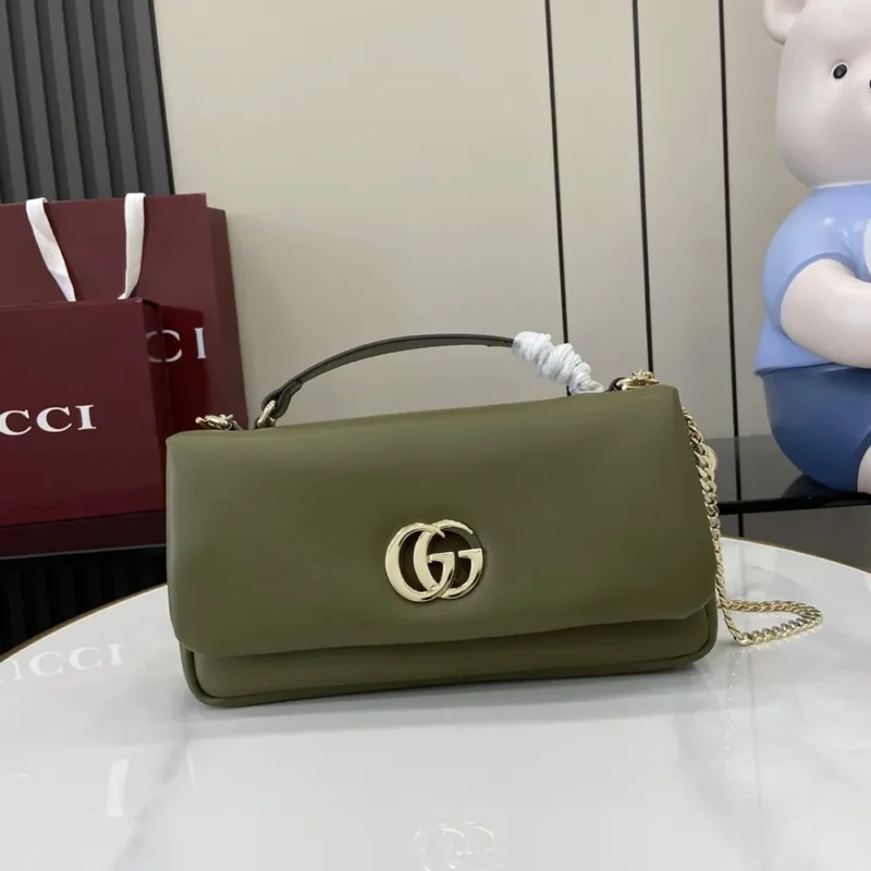 Gucci Women GG Milano Small Top Handle Bag 806016AAD5X3037