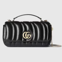 Gucci Women GG Milano Small Top Handle Bag 806016AAD711000