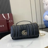 Gucci Women GG Milano Small Top Handle Bag 806016AAD711000 (1)