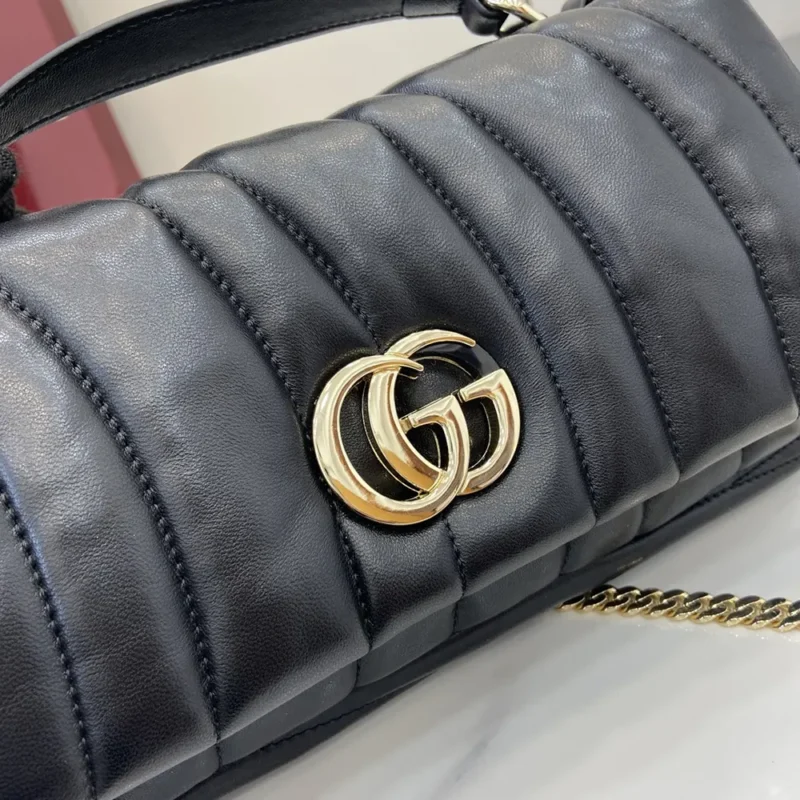 Gucci Women GG Milano Small Top Handle Bag 806016AAD711000