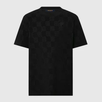 Louis Vuitton Men Damier French Terry Cotton T-Shirt 1AFRBJ