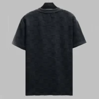 Louis Vuitton Men Damier French Terry Cotton T-Shirt 1AFRBJ (1)