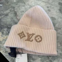 Louis Vuitton Unisex LV Spark Beanie-Pink M79452 (1)