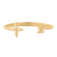 Louis Vuitton Women LV Iconic Bracelet Gold-Color Initials