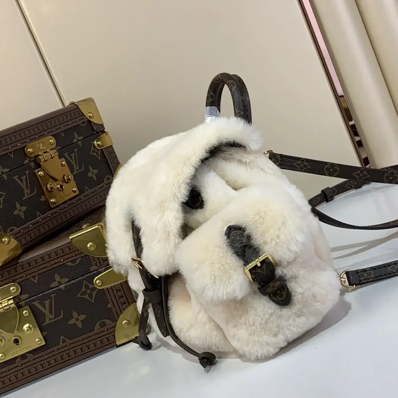 Louis Vuitton Women LV Ski Nano Teddy Backpack M11919