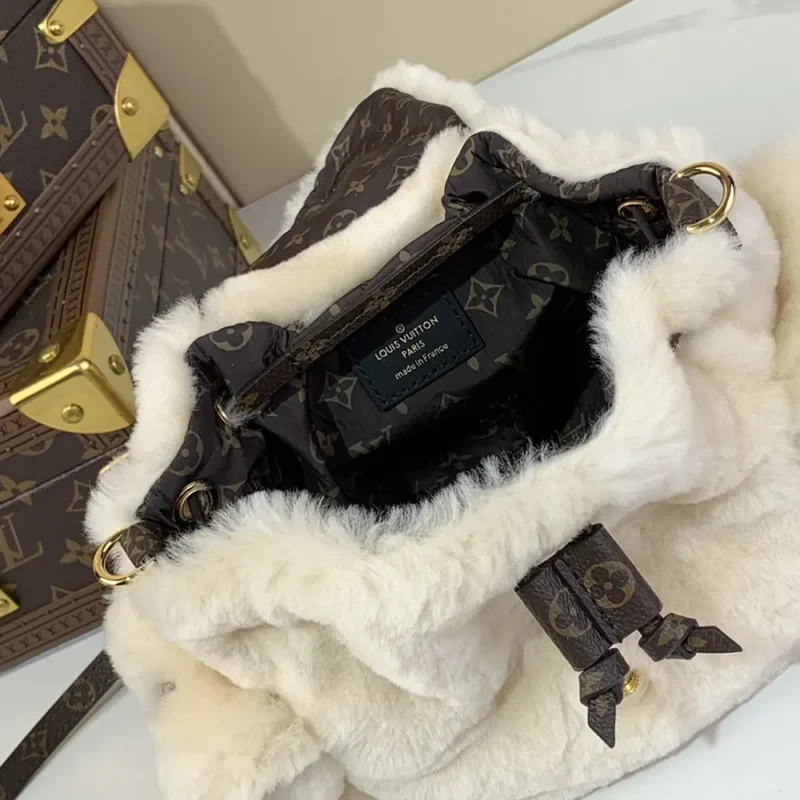 Louis Vuitton Women LV Ski Nano Teddy Backpack M11919