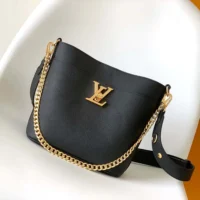 Louis Vuitton Women Lock and Walk-Black M24006 (1)