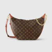 Louis Vuitton Women Loop Hobo-Brown M46311 (1)