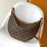 Louis Vuitton Women Loop Hobo-Brown M46311 (1)