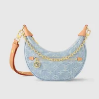 Louis Vuitton Women Loop Monogram Denim M24846 (1)