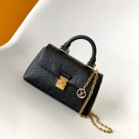 Louis Vuitton Women Nano Madeleine-Black M12144 (10)