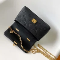 Louis Vuitton Women Nano Madeleine-Black M12144 (10)