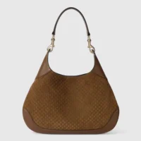 Gucci Women B Small Shoulder Bag-Brown 834981AAEE72118 (1)