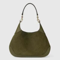 Gucci Women B Small Shoulder Bag-Dark Green 834981AAEE73027