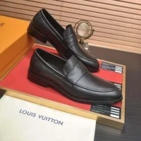 Louis Vuitton LV Men Earl Loafer Calf Leather-Black (1)